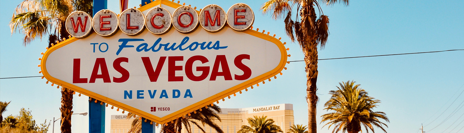 Photo of las vegas Welcome Sign on Las Vegas Blvd.